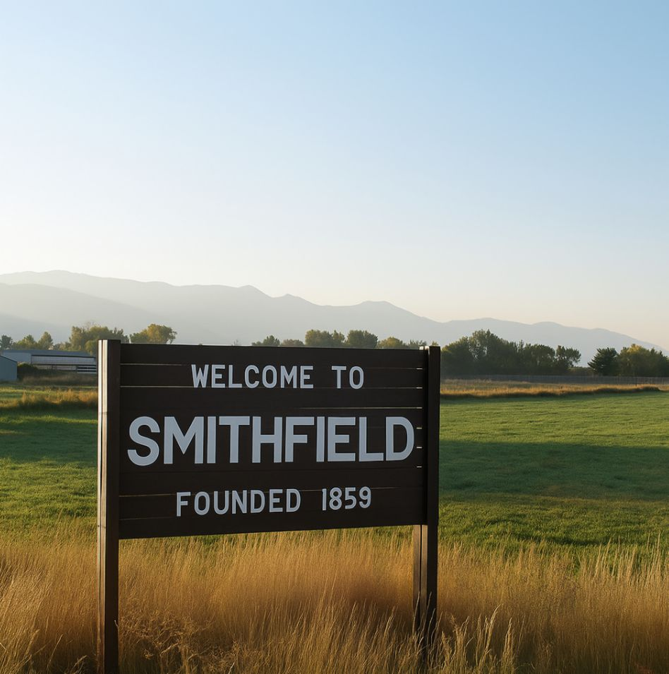 Proposed sign for Smithfield, Utah
